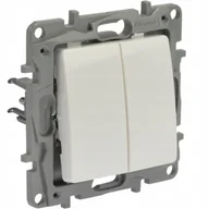 Gniazdka elektryczne - Legrand Niloe Przycisk zwierny podwójny dzwonek biały 764508 764508 - miniaturka - grafika 1