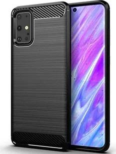 Etui pancerne KARBON do Samsung Galaxy S20 czarne - Etui i futerały do telefonów - miniaturka - grafika 1