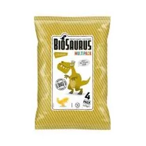Cibi Chrupki kukurydziane o smaku serowym bezglutenowe BIO 4x15g - BioSaurus 8588004638624 - Przekąski dla dzieci - miniaturka - grafika 2