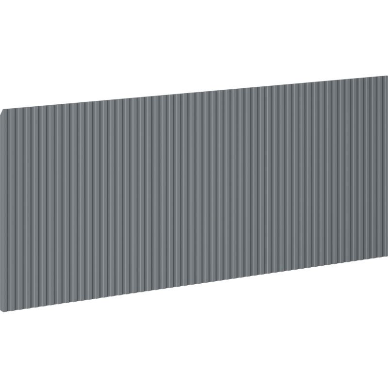 Mexen Rivel front ryflowany do korpusu szafki łazienkowej 100 x 43,5 cm, grafit mat - 91A20-1000-470-1-66