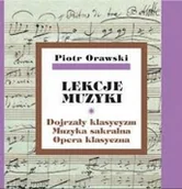 Książki o kulturze i sztuce - Lekcje muzyki Dojrzały klasycyzm Muzyka sakralna Opera klasyczna - miniaturka - grafika 1