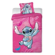 Pościel dla dzieci - Pościel 160x200 Lilo i Stitch 001 róż bawełniana - miniaturka - grafika 1