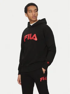 Fila Bluza Landogne FAM0872 Czarny Regular Fit - Bluzy męskie - miniaturka - grafika 1