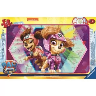 Ravensburger Puzzle w ramce 15 Psi Patrol fIlm - - Puzzle - miniaturka - grafika 1