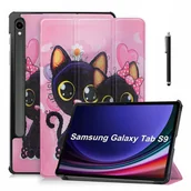 Etui do tabletów - ETUI GRAFIKA do SAMSUNG GALAXY TAB S9 / S9 FE / S10 FE + RYSIK - miniaturka - grafika 1