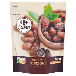 Carrefour Extra Daktyle suszone Deglet Nour 180 g - Owoce świeże i suszone - miniaturka - grafika 1