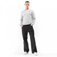 Spodnie męskie - Męskie spodnie casual tkaninowe Champion Rochester Straight Hem Pants - czarne - miniaturka - grafika 1