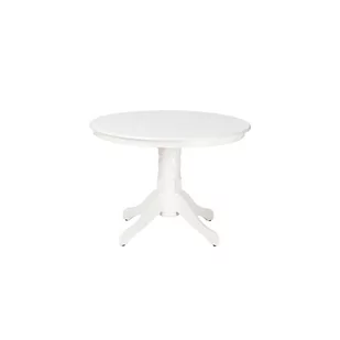 Stół Okrągły 106 x 106 x 75 Gloster Halmar Biały - Stoły - miniaturka - grafika 1