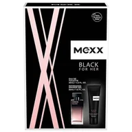 Zestawy perfum damskich - Black For Her zestaw woda toaletowa spray 30ml + żel pod prysznic 50ml - miniaturka - grafika 1