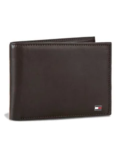 Tommy Hilfiger Duży Portfel Męski Eton Cc And Coin Pocket AM0AM00651/83361 Brązowy - Portfele - miniaturka - grafika 1
