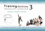 Pedagogika i dydaktyka - Trening słuchowy Magdaleny Krawczun 3. Melodie. Dźwięki. Piosenki - miniaturka - grafika 1