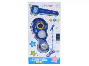 ADAR Mikrofon z karaoke MP3 508521 - Instrumenty muzyczne dla dzieci - miniaturka - grafika 1