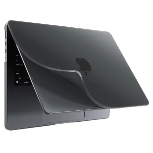 Etui ochronne do Apple Macbook Air 15 M2/M3/M4 2023/2024/2025 Alogy AirGuard™ Elastyczna obudowa Matowa Czerń - Torby na laptopy - miniaturka - grafika 1
