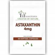 Witaminy i minerały dla sportowców - FOREST VITAMIN Astaxanthin 4mg 60caps - miniaturka - grafika 1