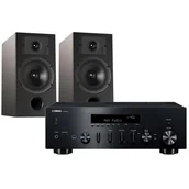 Zestawy stereo - Zestaw stereo YAMAHA MusicCast R-N600A + INDIANA Line Diva 3 Czarny - miniaturka - grafika 1