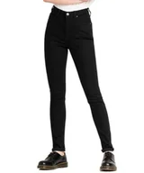 Spodnie damskie - Jeansy Lee Ivy Black Rinse   L32EFS47 25 31 - miniaturka - grafika 1