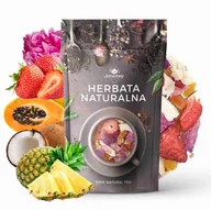 Herbata - Herbata owocowa Coco Chanel PREMIUM duże kawałki TROPICAL TEA ananas 100g - miniaturka - grafika 1