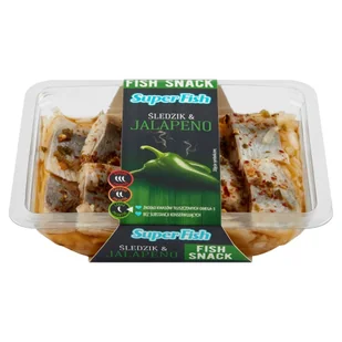 Superfish Śledzik Jalapeno 200G - Konserwy i dania rybne - miniaturka - grafika 1