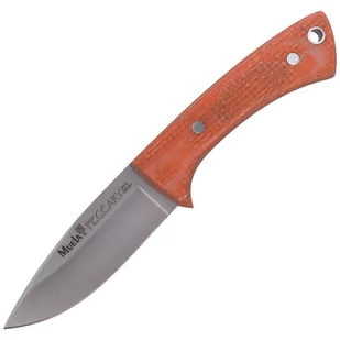 Nóż na szyję Muela Orange Micarta Neck Knife, Satin 1.4116 (PECCARY-8.O) - Noże - miniaturka - grafika 1