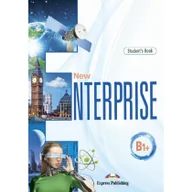Książki do nauki języka angielskiego - Express publishing New Enterprise. B1+. Student''s Book. Edycja międzynarodowa + DigiBook - miniaturka - grafika 1