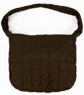 Torebki damskie - Torba Damska Na Ramię Brązowa Pikowana Typ Shopper - miniaturka - grafika 1