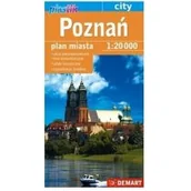 Atlasy i mapy - Plan miasta mapa Poznań plastik - miniaturka - grafika 1