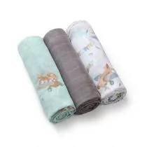 Babyono Naturalne pieluszki z włókien bambusa szare Natural Bamboo - Pieluchy - miniaturka - grafika 1