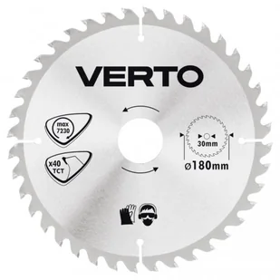 Verto Tarcza do cięcia 61H106 180 x 30 mm do pilarki widiowa - Tarcze do pił - miniaturka - grafika 2
