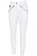 Bryczesy - PIKEUR Bryczesy QUINTESS GRIP Premium white - miniaturka - grafika 1