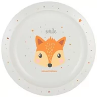 Miseczki i talerzyki dla dzieci - Canpol Talerz plastikowy 4/411ora - miniaturka - grafika 1