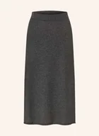 Spódnice - Tommy Hilfiger Spódnica Z Dzianiny grau - miniaturka - grafika 1