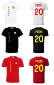 Koszulki sportowe męskie - EURO 2024 Koszulka HISZPANIA PEDRO PEDRI 20 jr - miniaturka - grafika 1