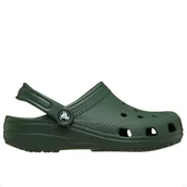 Klapki i japonki męskie - Klapki unisex Crocs Classic Clog 10001-3CM - zielone - miniaturka - grafika 1