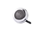 Dzwonki do roweru - Dzwonek Chrom Stal. Z Koroną Pbe-102 - miniaturka - grafika 1