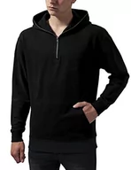 Bluzy męskie - Urban Classics Męska bluza sportowa, Czarny (czarny 7), L - miniaturka - grafika 1