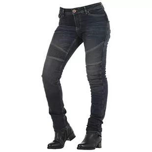 Overlap OVP-IMO-HU-DT30 Imola dżinsy damskie, dopuszczenie do ruchu drogowego, kolor szary/niebieski, 30 - Odzież motocyklowa - miniaturka - grafika 1