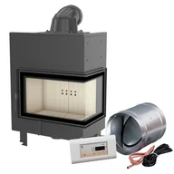 Kominki wolnostojące - Kratki.pl Marek Bal INTELIGENTNY KOMINEK MBM PRAWY 10 KW  200 Z MSK MBM/P/BS/Z/MSK - miniaturka - grafika 1