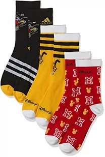 adidas X Disney Mickey Mouse Socks 3 pary skarpety mieszane dla dzieci - Skarpetki damskie - miniaturka - grafika 1