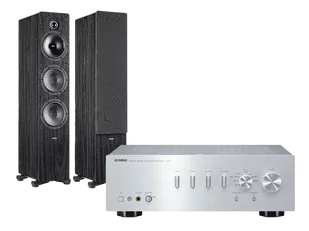 Yamaha A-S701 (srebrny) + Tesi 661 (czarny) - Zestawy stereo - miniaturka - grafika 1