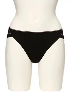 Tommy Hilfiger - Figi damskie, czarny - Majtki damskie - miniaturka - grafika 1