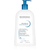 Kosmetyki do kąpieli - Bioderma atoderm creme de douche kremowy żel do mycia twarzy i ciała 1000 ml - miniaturka - grafika 1