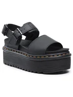 Sandały damskie - Dr. Martens Sandały Voss Quad 26725001 Czarny - miniaturka - grafika 1