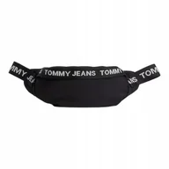 Nerki - Tommy Hilfiger Saszetka Nerka Tjm Essential Bum Bag Czarna - miniaturka - grafika 1