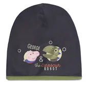 Czapki dla dzieci - Czapka Peppa Pig ACCCS_AW23-50PP Khaki - miniaturka - grafika 1