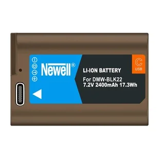 Akumulator NEWELL 2400 mAh do Panasonic DMW-BLK22 - Akumulatory do aparatów dedykowane - miniaturka - grafika 1