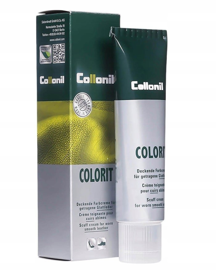 Pasta Koloryzująca Do Butów Renowator Colorit 50 ml 751 Czarna Collonil