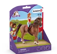 Figurki dla dzieci - Schleich figurki Horse Club Hannah i Cayenne - miniaturka - grafika 1