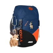 Plecaki - Plecak grski dziecicy Kohla Happy 10 l niebieski (navy peony/caviar/red orange - miniaturka - grafika 1