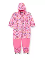 Kurtki i płaszcze dla dziewczynek - Color Kids Dziewczęca kurtka softshell z nadrukiem, Cotton Candy, 86 cm - miniaturka - grafika 1