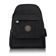 Plecaki - Plecak damski czarny Bag Street SP-10-BL - miniaturka - grafika 1